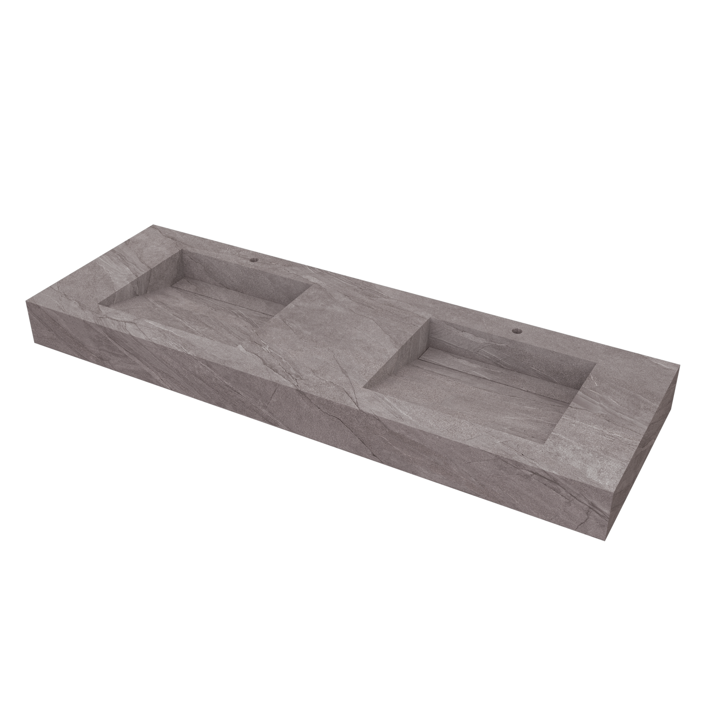 Bancada Torino Linha Maximum com Lavatórios Dupla Integrados