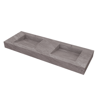 Bancada Torino Linha Maximum com Lavatórios Dupla Integrados