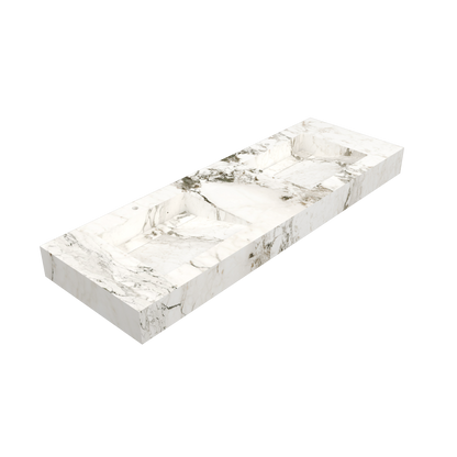 Bancada Torino em Margres com Lavatório Duplo Integrado