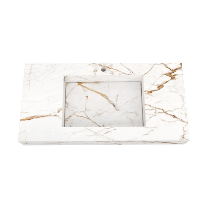 Bancada Veneza em DEKTON 4 mm com Lavatório Integrado