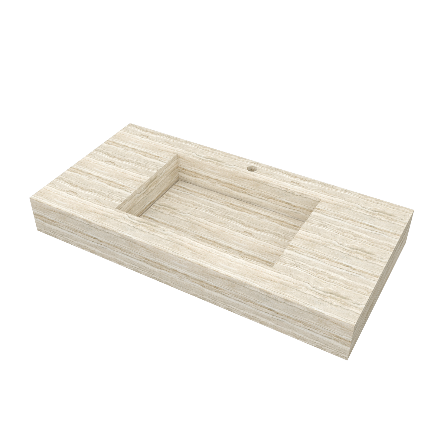 Bancada Veneza em Margres com Lavatório Integrado