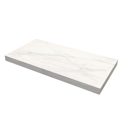 Bancada Reta Vicenza em DEKTON 4 mm com furação para Lavatório de pousar