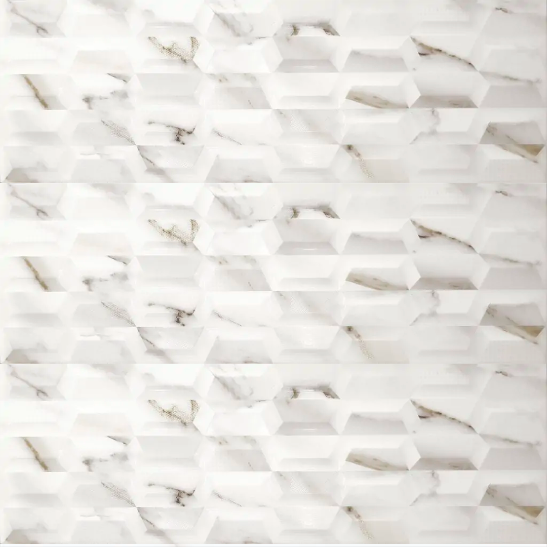 Revestimento Calacatta Cerâmico 10 mm - Placas vários formatos - Rocersa