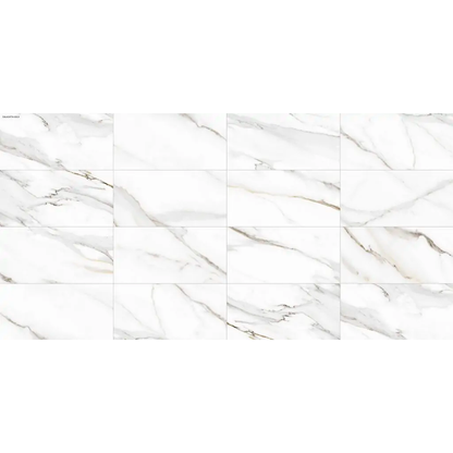 Pavimento Calacatta Cerâmico 10 mm - Placas vários formatos - Rocersa