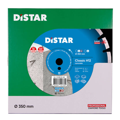 DISCOS GRANDES DE CORTE DE DIAMANTE 1A1RSS  Ø 304 mm a Ø 404 mm CLASSIC H12E