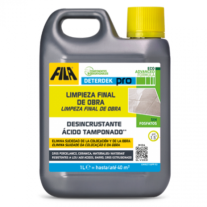 DETERDEK - Fila - Detergente para a limpeza final de obra