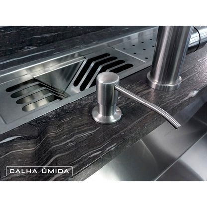 Dispenser Ci Kitchen Para Bancada Calha Úmida - AÇO 304