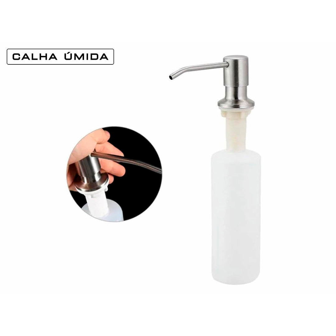 Dispenser Ci Kitchen Para Bancada Calha Úmida - AÇO 304