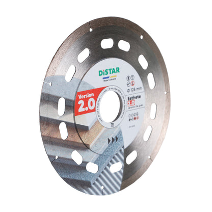 DISCO DE CORTE DE DIAMANTE 1A1R Ø 115 mm a Ø 125 mm X1,1X6X22,23 ESTHETE 2.0