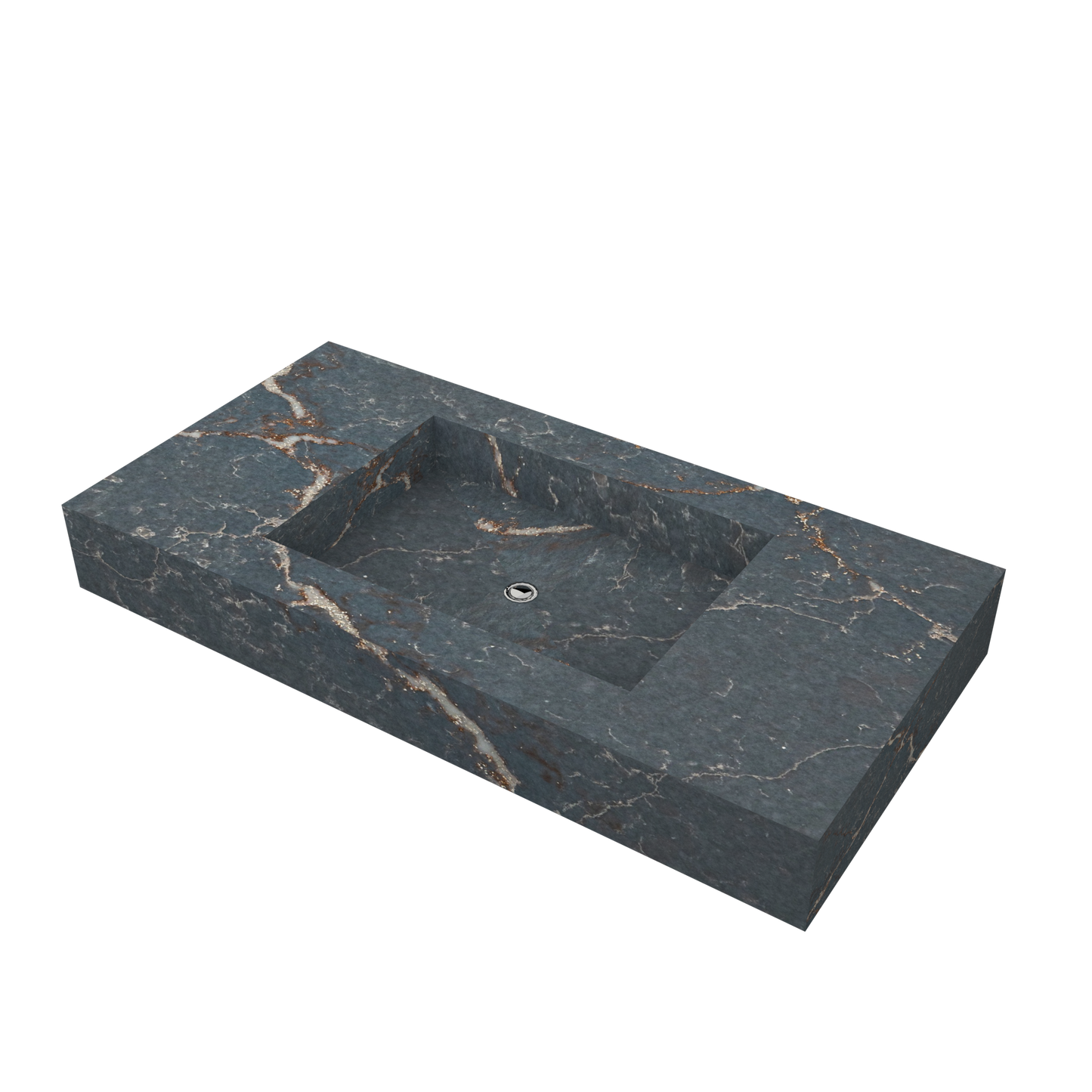 Bancada Firenze em Silestone com Lavatório Integrado