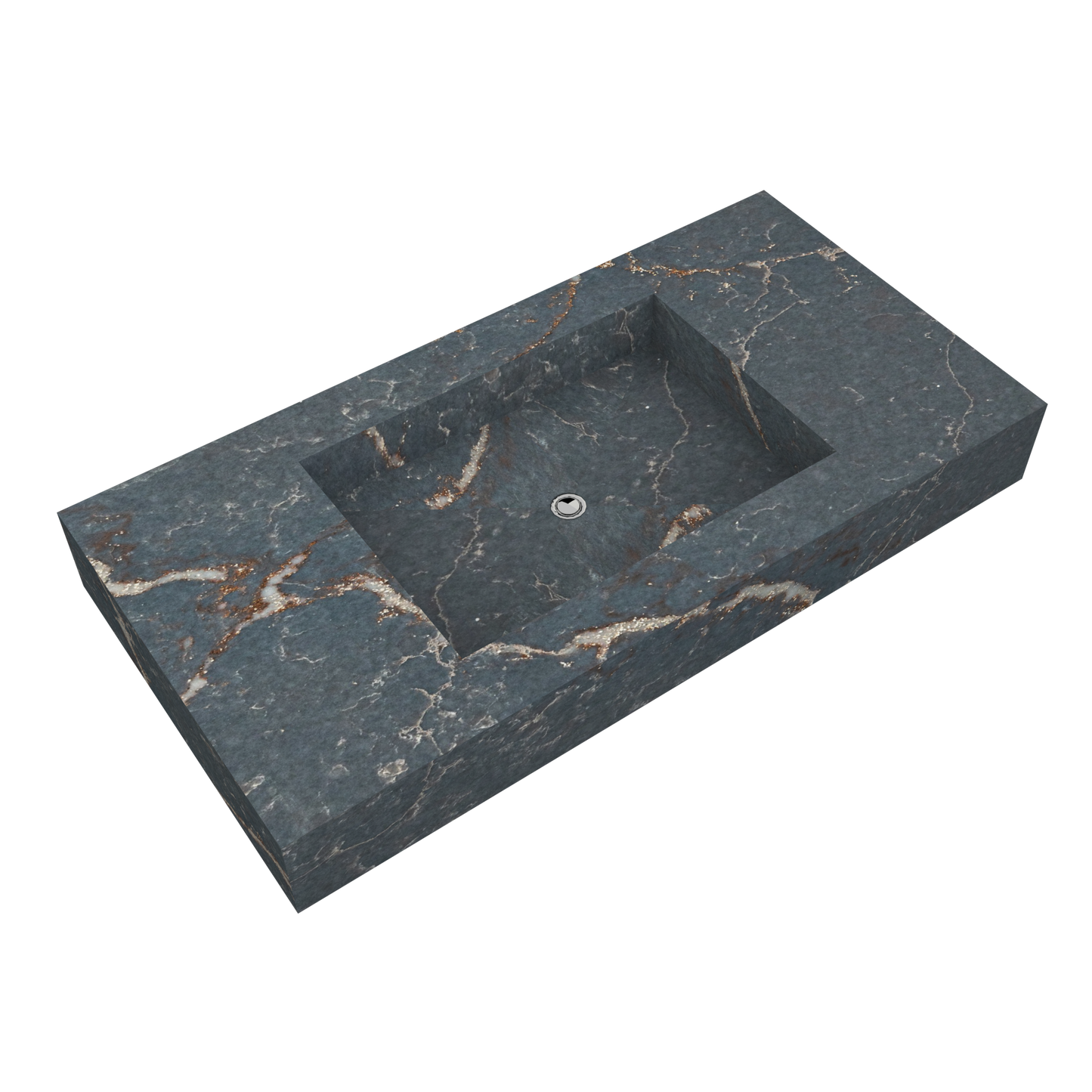 Bancada Firenze em Silestone com Lavatório Integrado