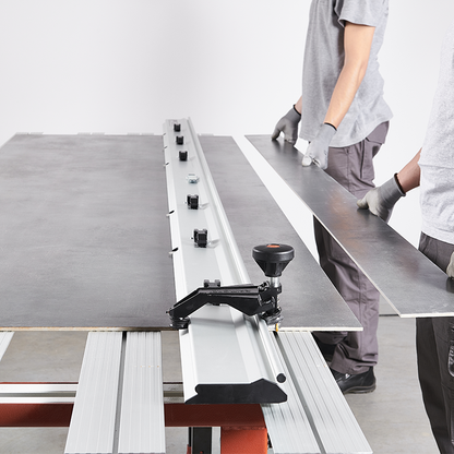 Régua de corte de trilho Raimondi Raizor MKII MTC para ladrilhos de grande formato