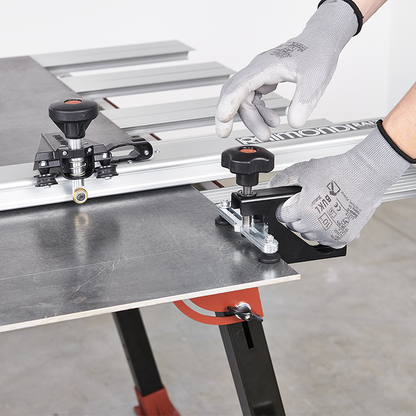 Régua de corte de trilho Raimondi Raizor MKII MTC para ladrilhos de grande formato