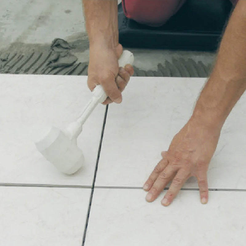 Maços e batedores para aplicação de azulejo e placas de porcelânico