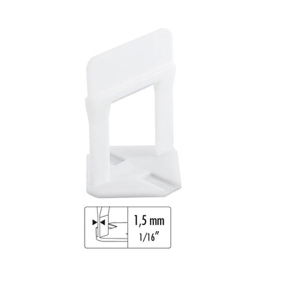 Sistema de Nivelamento de pisos e cerâmicos Standard - 1,5 mm de 13 a 20 mm