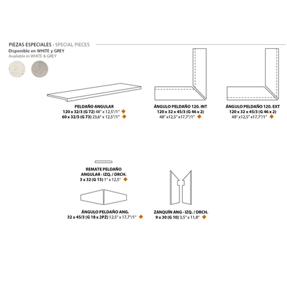 Bordo piscina ROCKS - Natucer