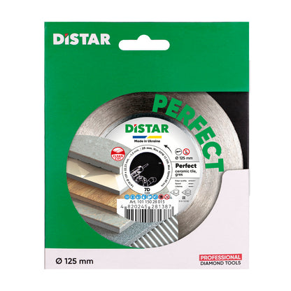 DISCO DE CORTE DE DIAMANTE 1A1R 125X22,23H PERFECT