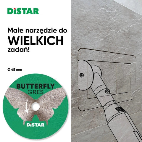 DISCO DE CORTE DIAMANTADA DISTAR 45X0,6X5,8F BUTTERFLY